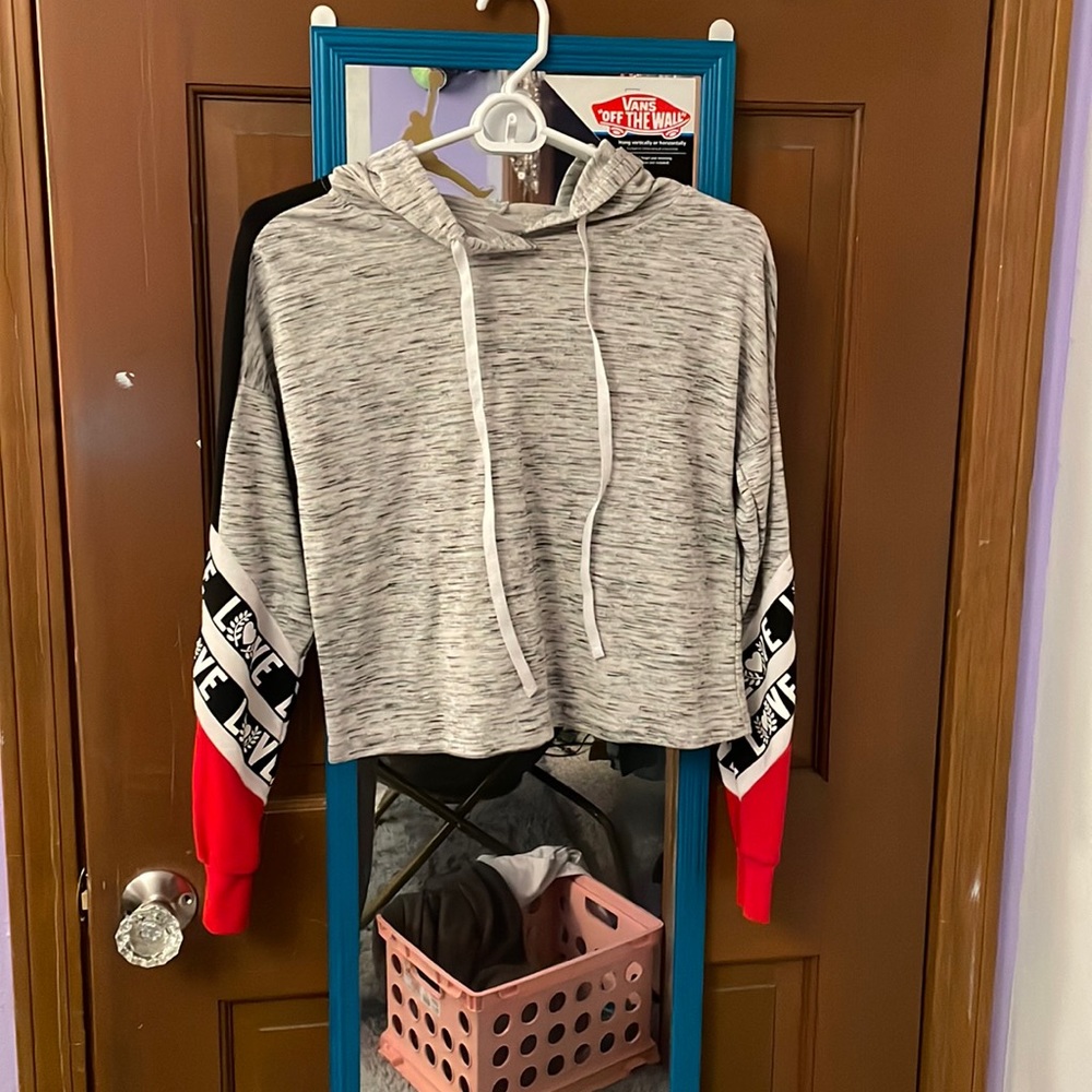 Long sleeve shirt with hood